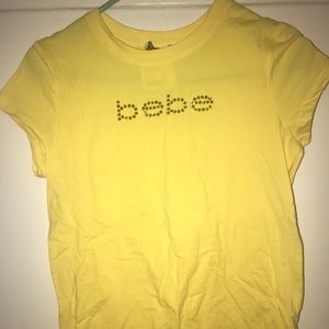 BeBe Basic Rhinestone Tee